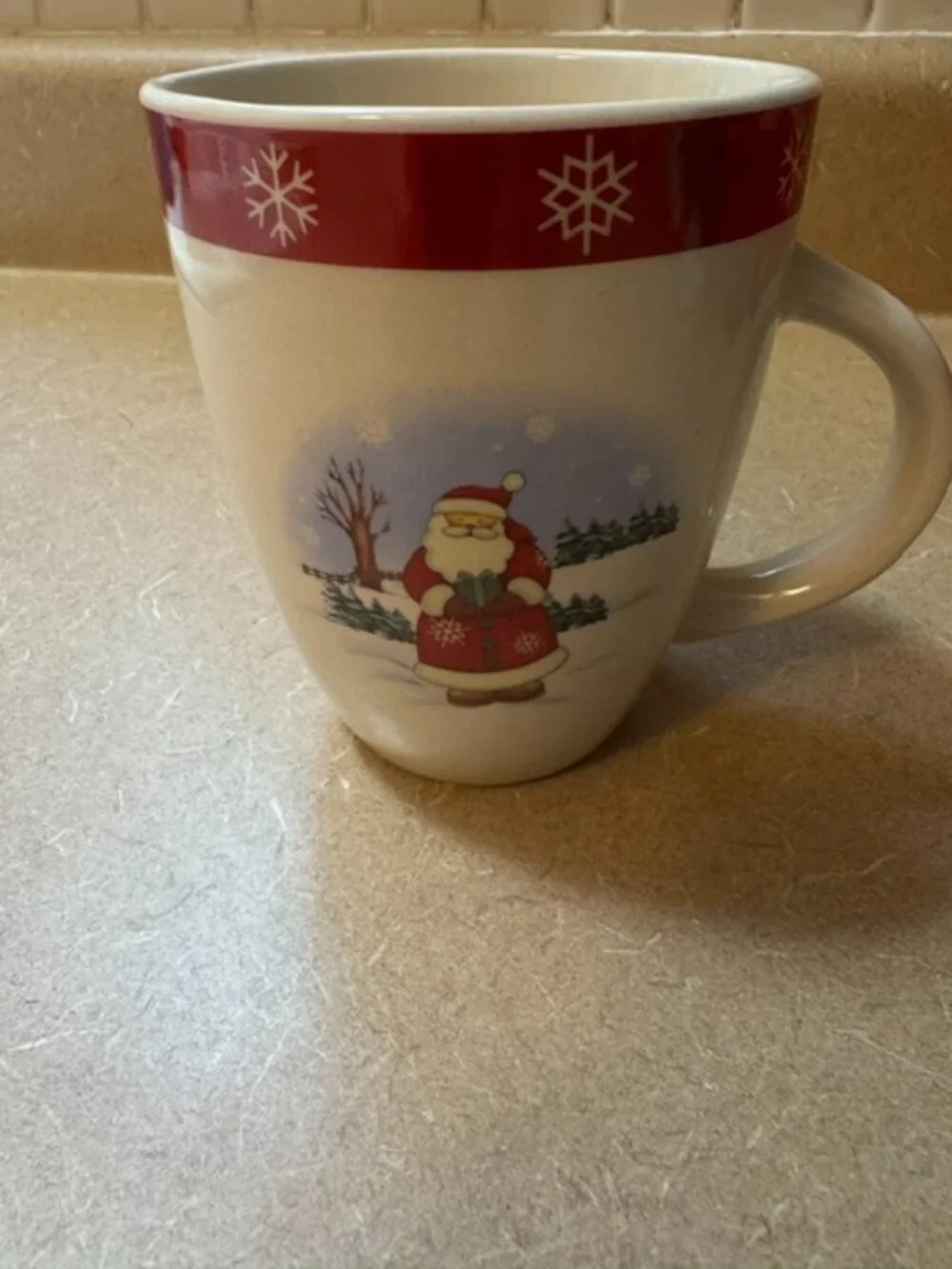 Pottery Barn Christmas mug